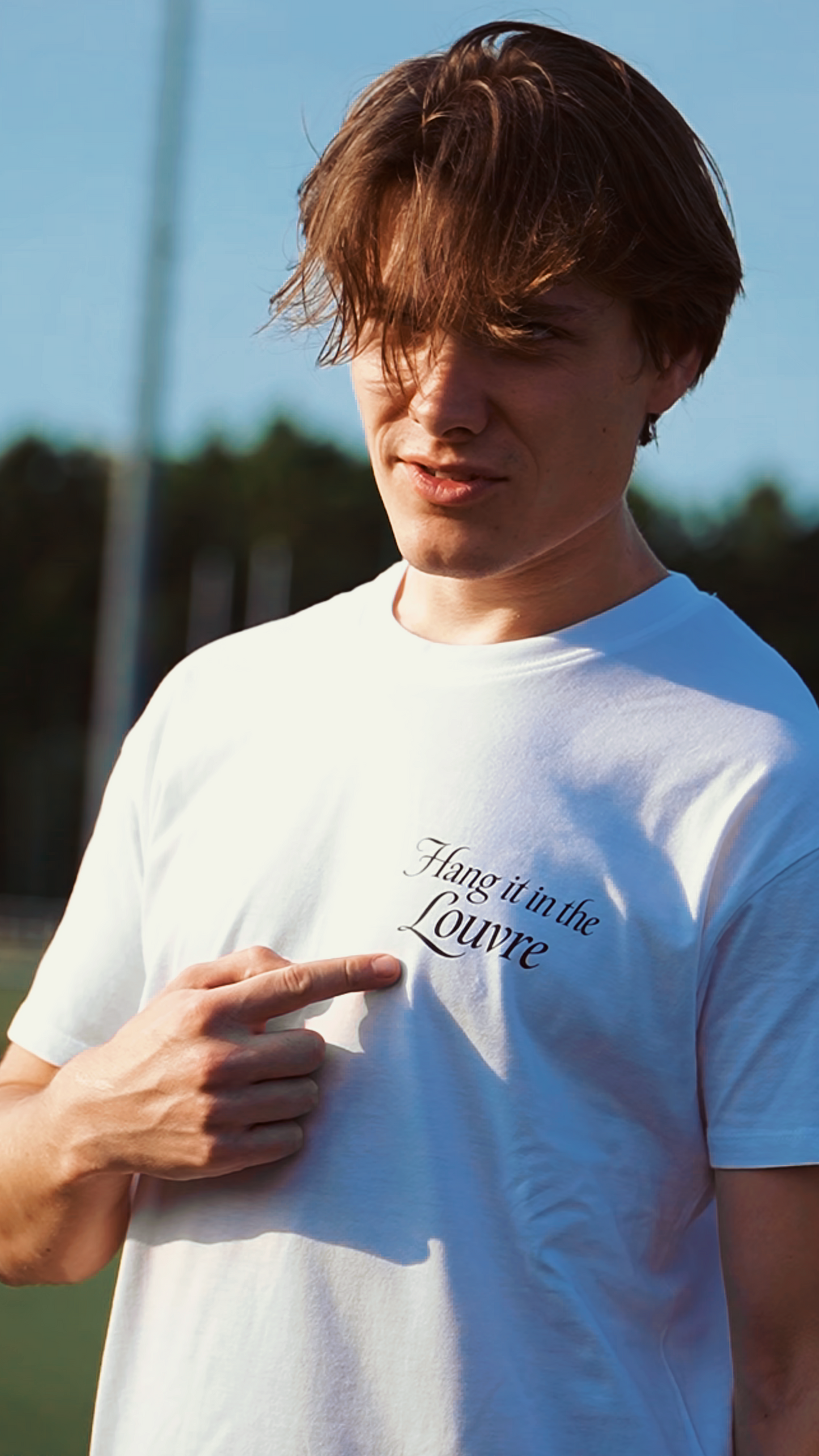T-shirt "Hang it in the Louvre"
